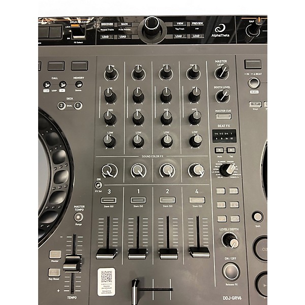 Used AlphaTheta DDJ-GRV6 DJ Controller