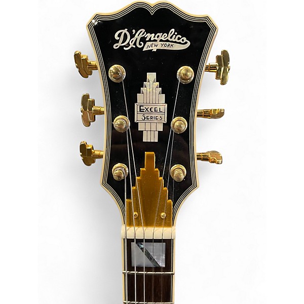 Used D'Angelico Excel SS XT Trans Orange Hollow Body Electric Guitar