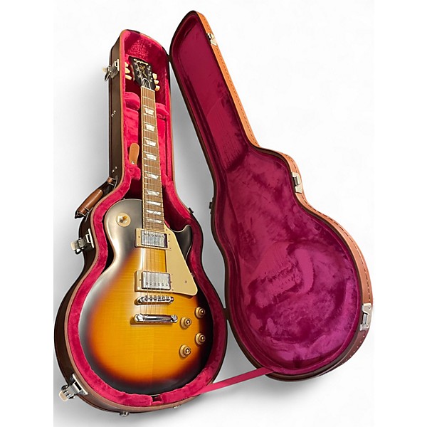 Used Epiphone Inspired by Gibson 59 Les Paul 2 Color Sunburst Solid Body Electric Guitar