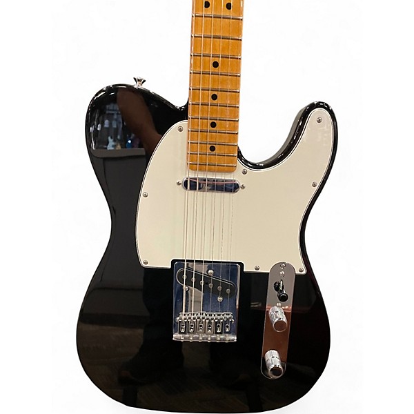 Used Fender player ii Telecaster Black Solid Body Electric Guitar