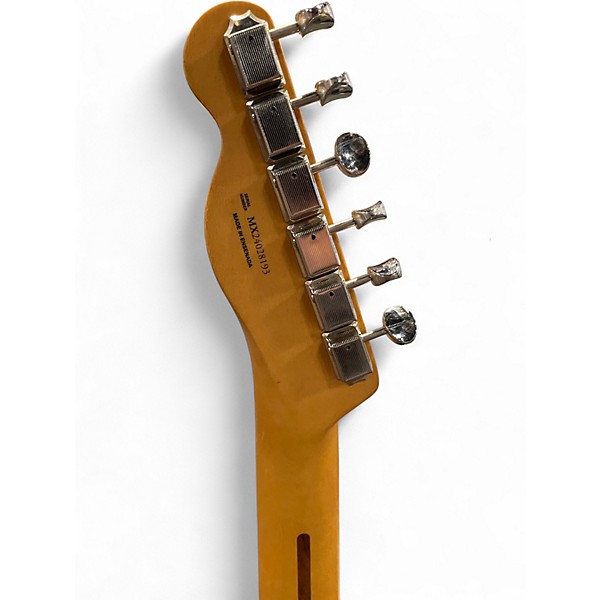 Used Fender player ii Telecaster Black Solid Body Electric Guitar
