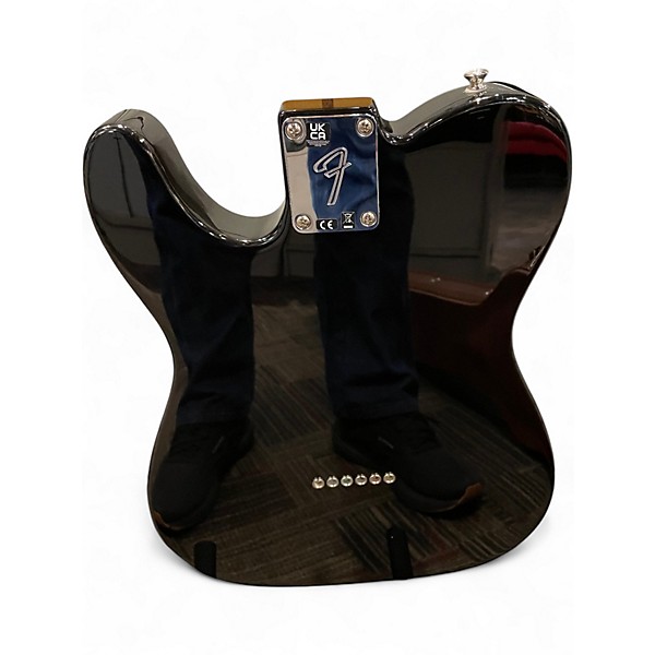 Used Fender player ii Telecaster Black Solid Body Electric Guitar