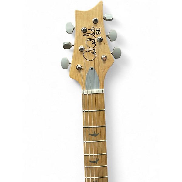 Used PRS SE Silver Sky Gunmetal Gray Solid Body Electric Guitar