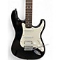 Used Starcaster by Fender Starcaster Black Hollow Body Electric Guitar