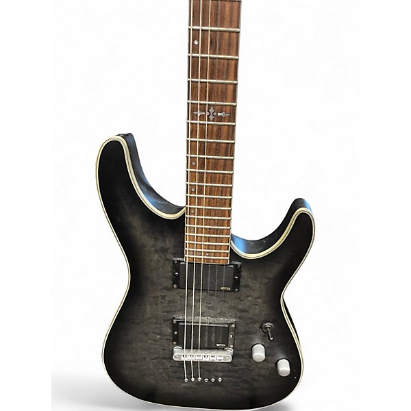 Used Schecter Guitar Research C1 Platinum Silverburst Solid Body Electric Guitar
