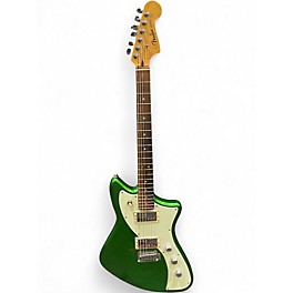 Used Fender Player Plus Meteora HH Green Solid Body Electric Guitar