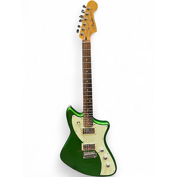 Used Fender Player Plus Meteora HH Green Solid Body Electric Guitar