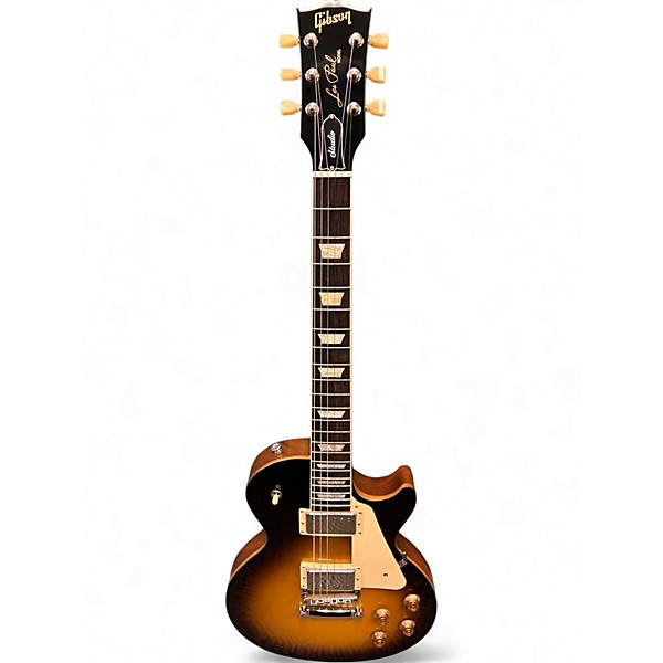 Used Gibson Les Paul Studio Tobacco Sunburst Solid Body Electric Guitar