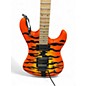 Used Kramer PACER TIGER STRIPE Orange Solid Body Electric Guitar