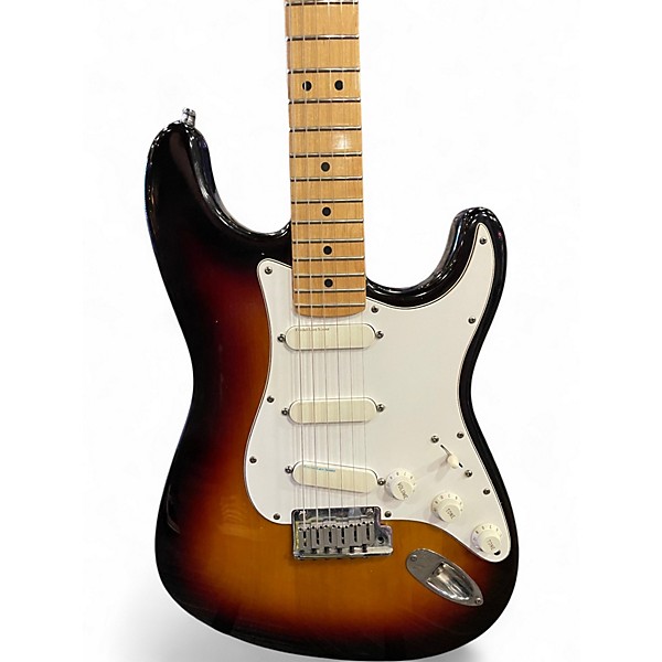 Vintage 1989 Fender american stratocaster 2 Tone Sunburst Solid Body Electric Guitar