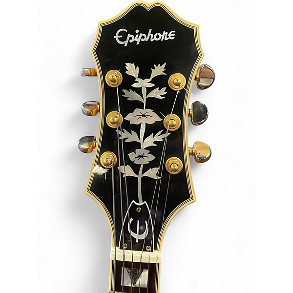 Used Epiphone Emperor Regent Natural Hollow Body Electric Guitar