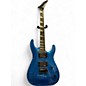Used Jackson JS22 Dinky Blue Solid Body Electric Guitar thumbnail