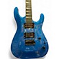Used Jackson JS22 Dinky Blue Solid Body Electric Guitar