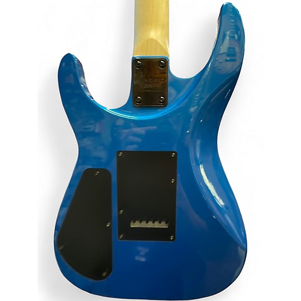 Used Jackson JS22 Dinky Blue Solid Body Electric Guitar
