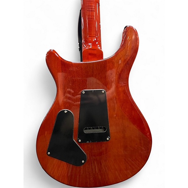 Used PRS SE Custom 24-08 Trans Orange Solid Body Electric Guitar