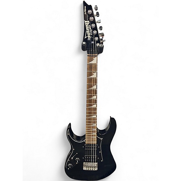 Used 2020 Ibanez GDTM21 Mikro Left Handed Black Electric Guitar