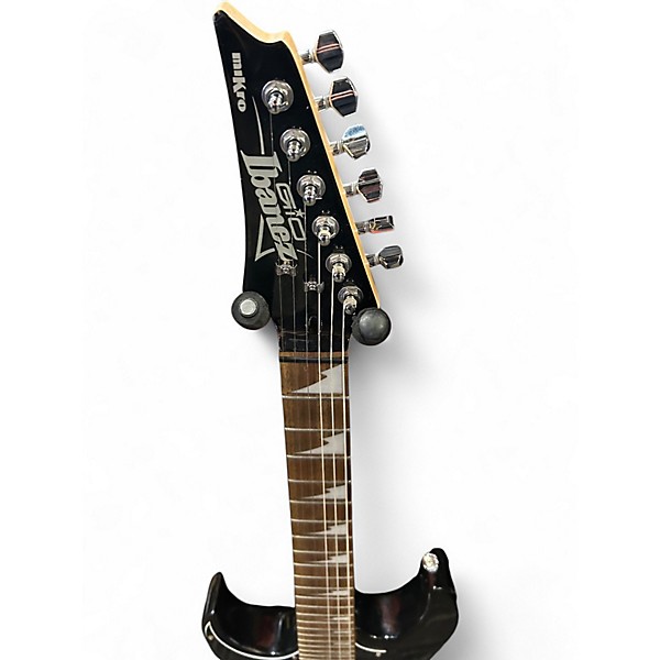 Used 2020 Ibanez GDTM21 Mikro Left Handed Black Electric Guitar