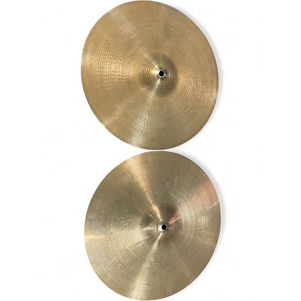 Used Zildjian 14in 1960s New Beat Hihat Pair Cymbal