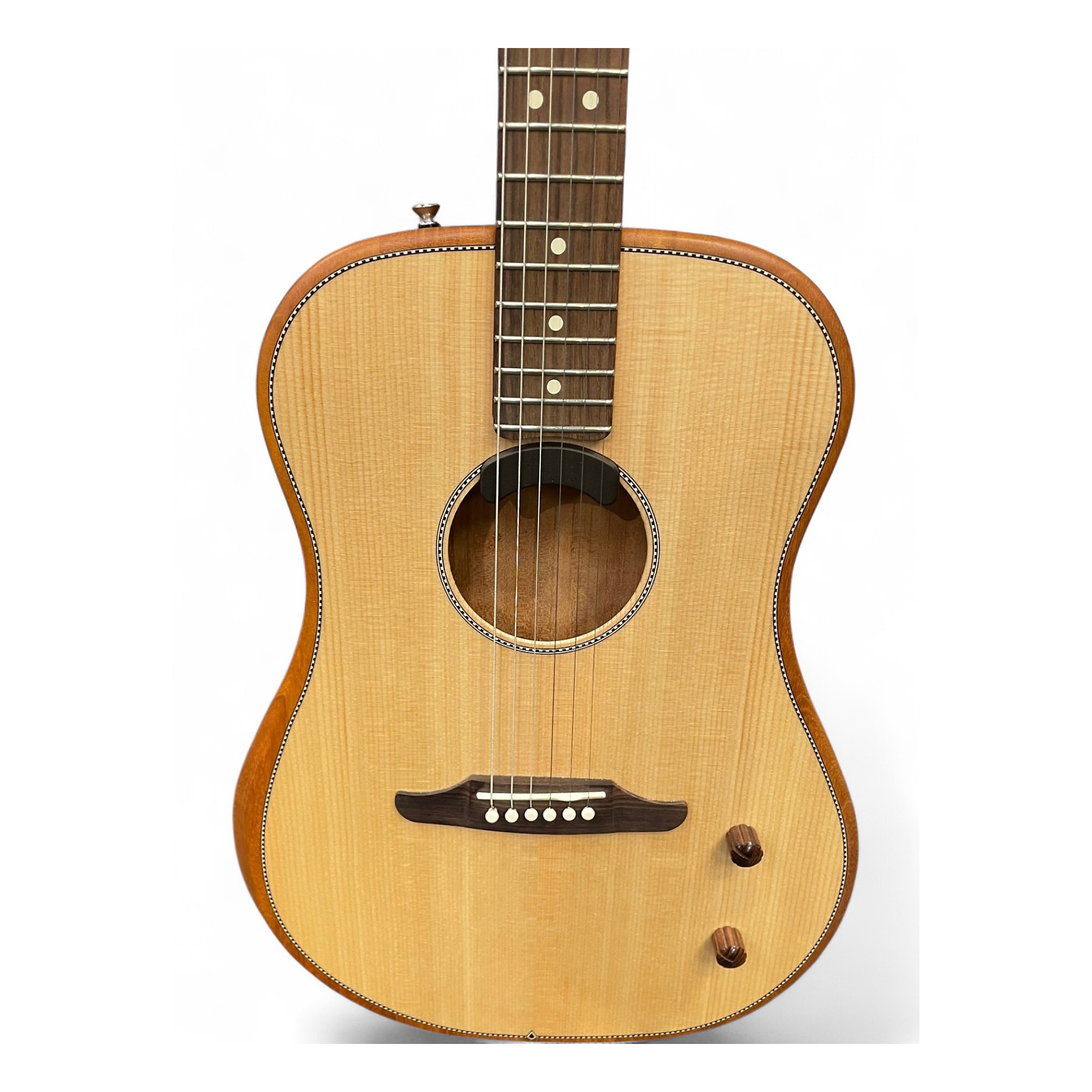 Used Fender Highway Series Dreadnaught Natural Acoustic Electric