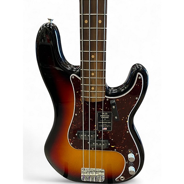 Used Fender American Vintage II 1960 Precision Bass 2 Color Sunburst Electric Bass Guitar