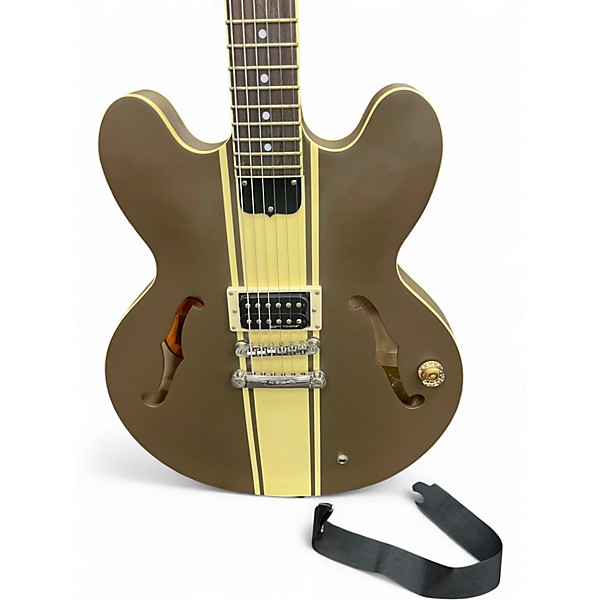 Used Epiphone Tom Delonge ES-335 Royal Olive Hollow Body Electric Guitar