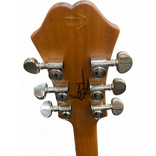 Used Epiphone Tom Delonge ES-335 Royal Olive Hollow Body Electric Guitar