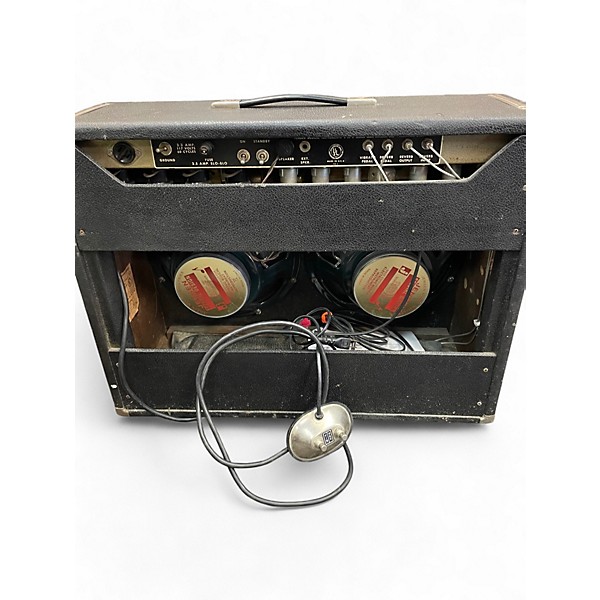 Vintage 1965 Fender Twin Reverb Tube Guitar Combo Amp