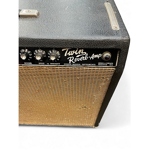 Vintage 1965 Fender Twin Reverb Tube Guitar Combo Amp