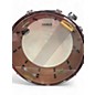 Used J Jrums 6.5X14 Pure Bubinga Pearl White Drum
