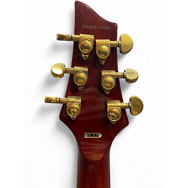 Used Schecter Guitar Research C1 Elite Trans Orange Solid Body Electric Guitar
