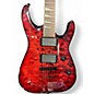 Used Jackson DINKY DKXT Trans Red Solid Body Electric Guitar