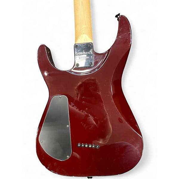 Used Jackson DINKY DKXT Trans Red Solid Body Electric Guitar