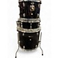 Used SPL 4 Piece 4 PIECE DRUM KIT Black Drum Kit
