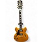Used D'Angelico EX-DC Left Handed Vintage Natural Hollow Body Electric Guitar thumbnail