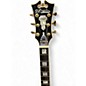 Used D'Angelico EX-DC Left Handed Vintage Natural Hollow Body Electric Guitar