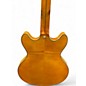 Used D'Angelico EX-DC Left Handed Vintage Natural Hollow Body Electric Guitar
