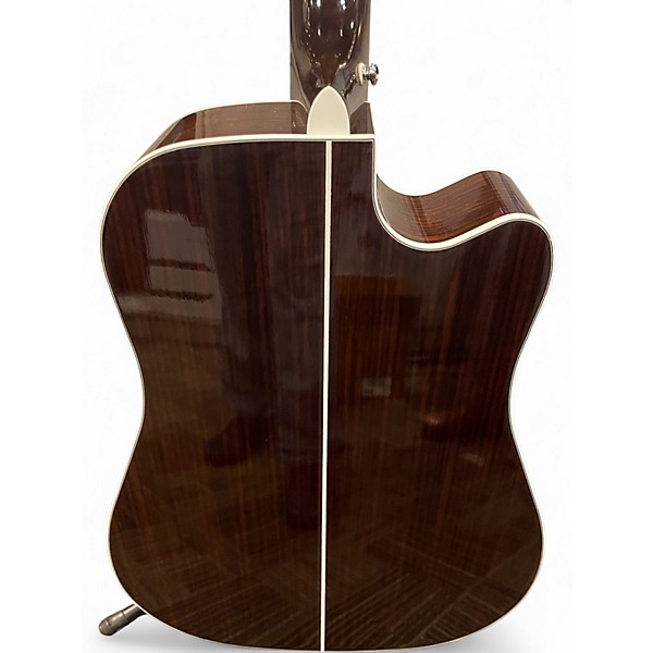 Used D'Angelico Premier Series D500 LEFT HANDED Natural Acoustic Electric Guitar