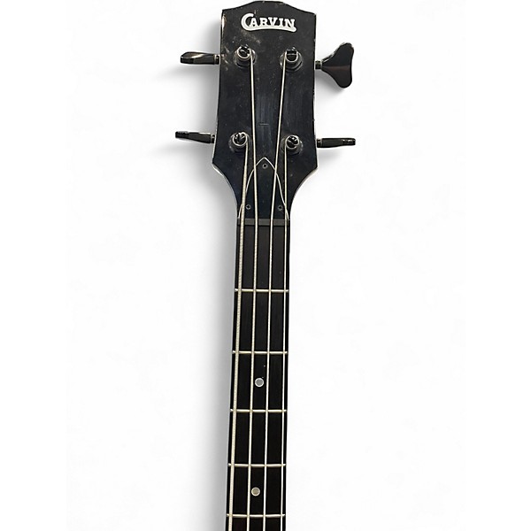 Used 1980s Carvin LB60 Pearl White Electric Bass Guitar