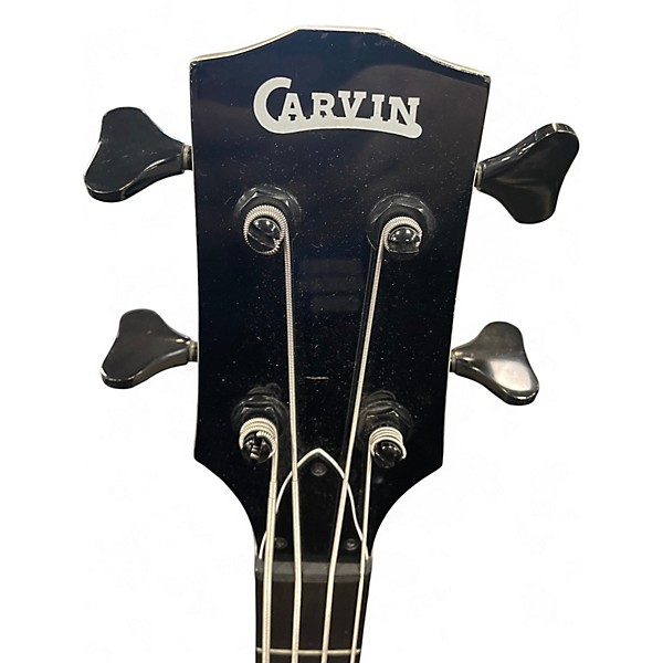 Used 1980s Carvin LB60 Pearl White Electric Bass Guitar