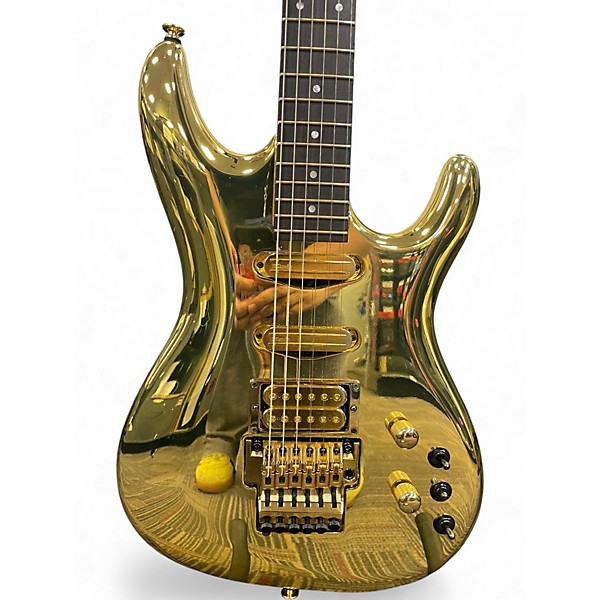 Used Ibanez JS2GD Gold Solid Body Electric Guitar