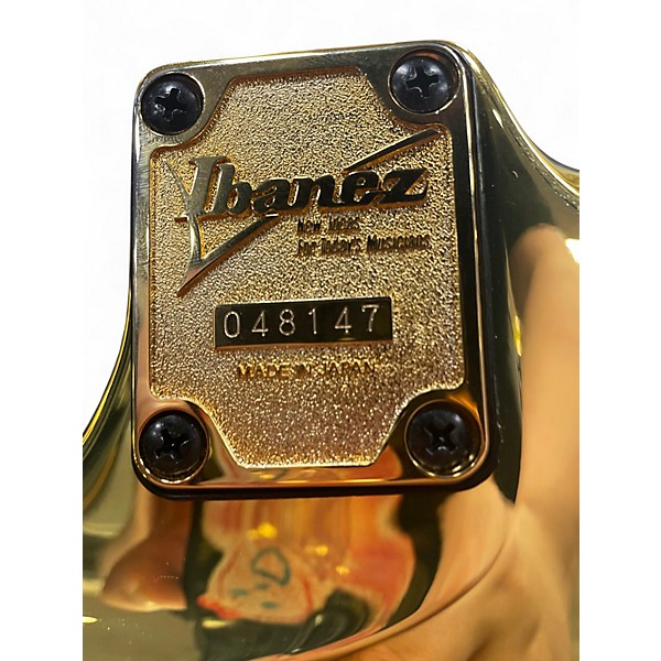 Used Ibanez JS2GD Gold Solid Body Electric Guitar