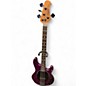Used Sterling by Music Man Ray34 Purple Electric Bass Guitar thumbnail