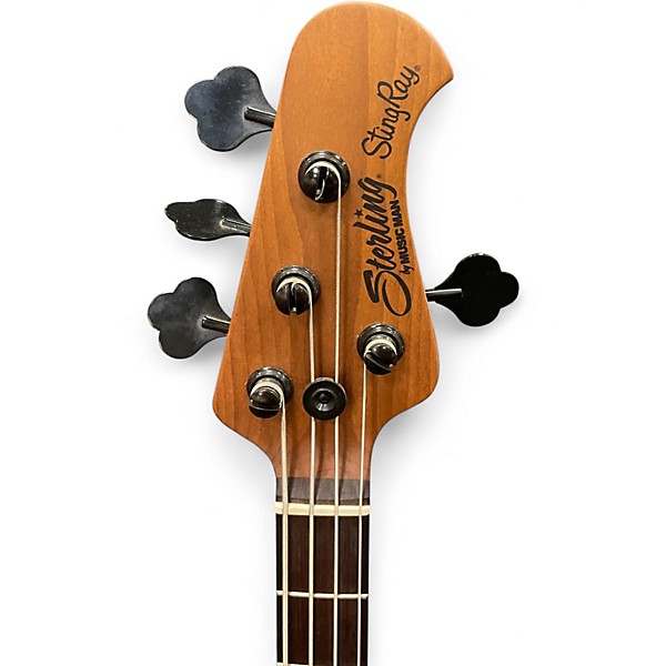 Used Sterling by Music Man Ray34 Purple Electric Bass Guitar