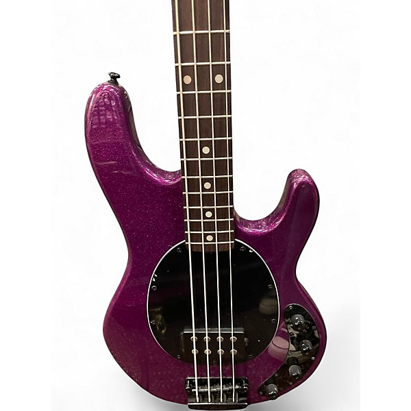 Used Sterling by Music Man Ray34 Purple Electric Bass Guitar