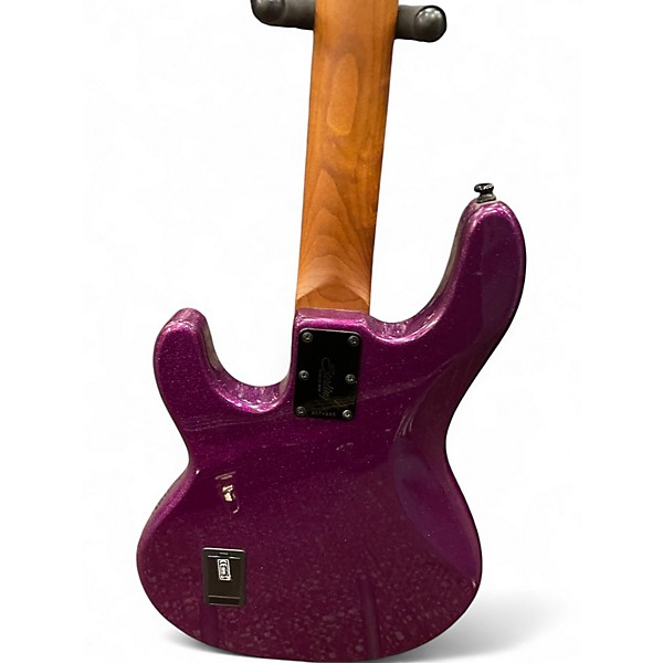 Used Sterling by Music Man Ray34 Purple Electric Bass Guitar
