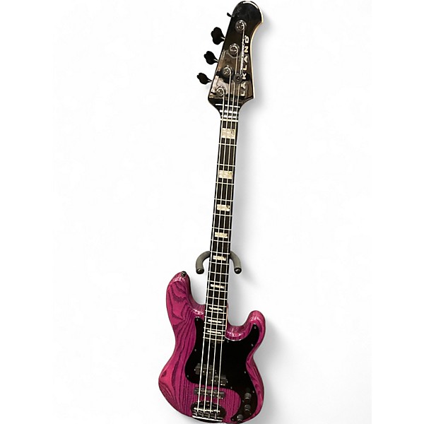 Used Lakland 44-64 Skyline Series Duck Dunn Custom Purple Electric Bass Guitar