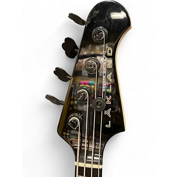 Used Lakland 44-64 Skyline Series Duck Dunn Custom Purple Electric Bass Guitar