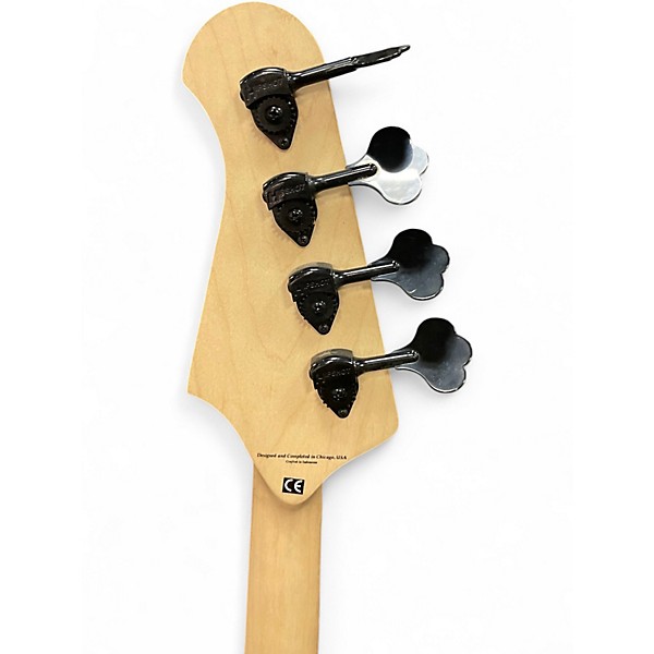 Used Lakland 44-64 Skyline Series Duck Dunn Custom Purple Electric Bass Guitar