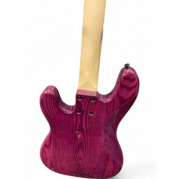 Used Lakland 44-64 Skyline Series Duck Dunn Custom Purple Electric Bass Guitar