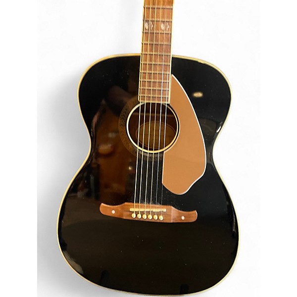 Used Fender Tim Armstrong Hellcat Black Acoustic Electric Guitar